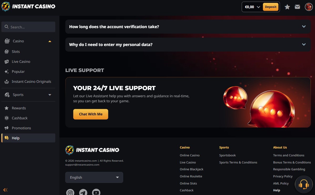 Instant Casino